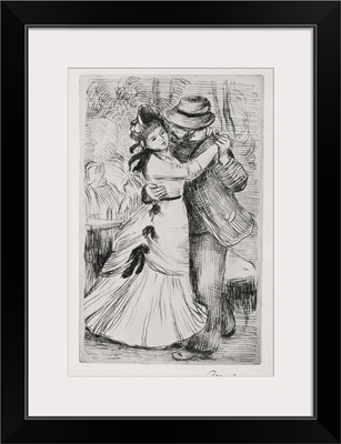 The Dance In The Country By Pierre-Auguste Renoir