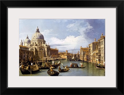 The Entrance To The Grand Canal By Canaletto