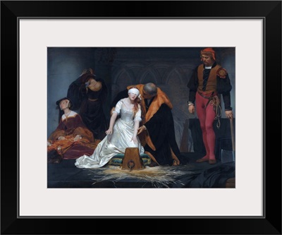The Execution Of Lady Jane Grey In The Tower Of London In The Year 1554