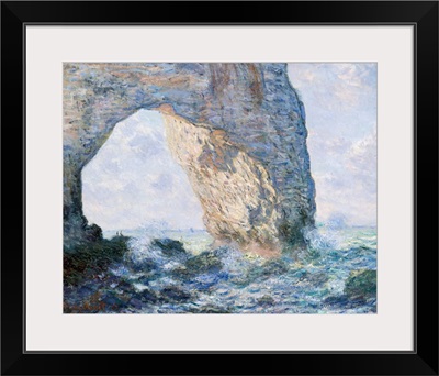 The Manneporte (Etretat) By Claude Monet