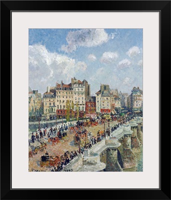 The Pont-Neuf, Paris By Camille Pissarro