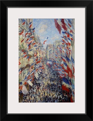 The Rue Montorgueil In Paris, Celebration Of June 30, 1878