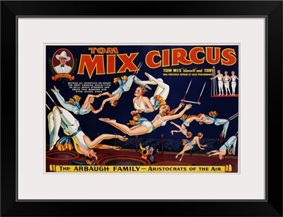 Tom Mix Circus Poster