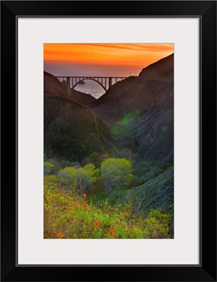 USA, California, Big Sur, Bixby Bridge