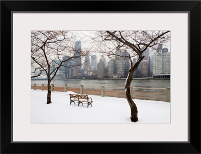 USA, New York City, Manhattan in winter