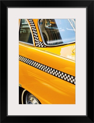 USA, New York State, New York City, Antique taxi
