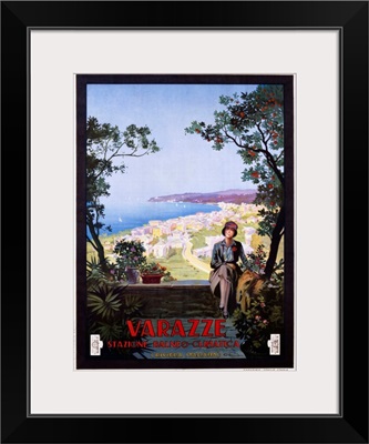 Varazze Italian Travel Poster