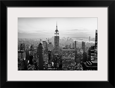 View of New York city.