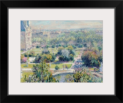 View Of The Tuileries Gardens, Paris