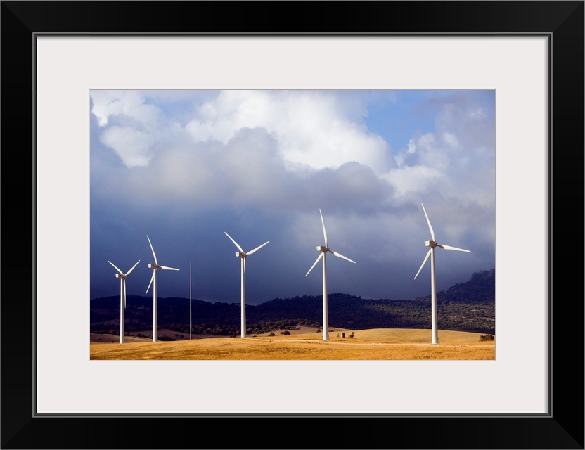 Wind Farm In Spain