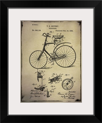 Bicycle Patent II Buff