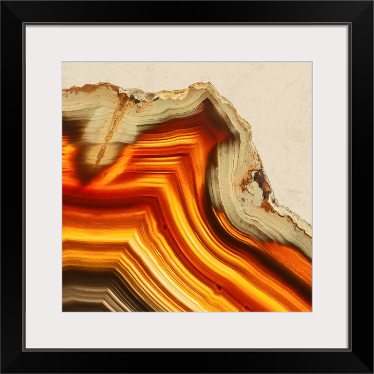 Cadmium Orange Agate II