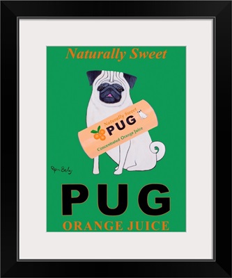 Pug Orange Juice
