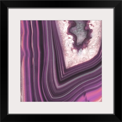 Saturn Geode - Violet