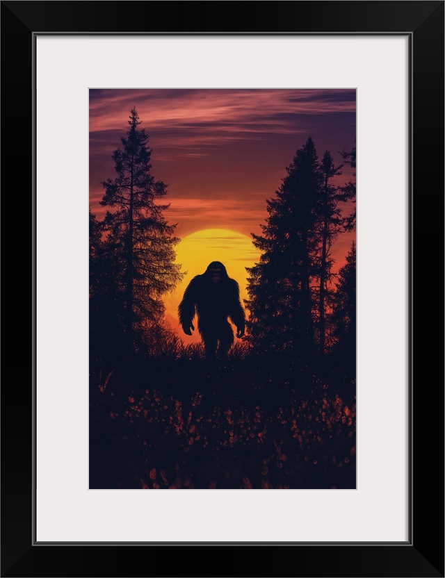 Bigfoot Silhouette