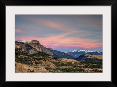 Sunset at Bristol Head in Colorado's San Juan Mountains
