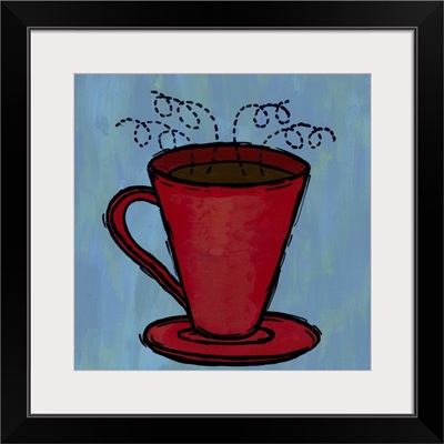 Coffee Mug Blue 3