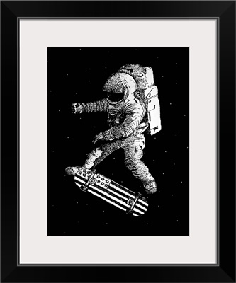 Kickflip in Space