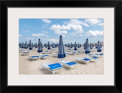 Puglia, Italy Beach Umbrellas