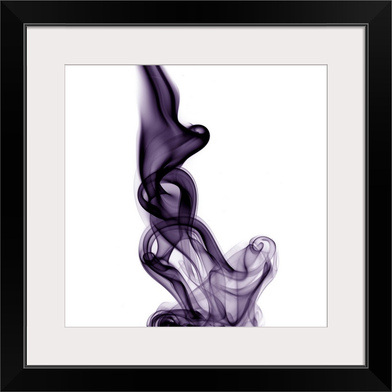 Abstract background from cigarette smoke in purple.