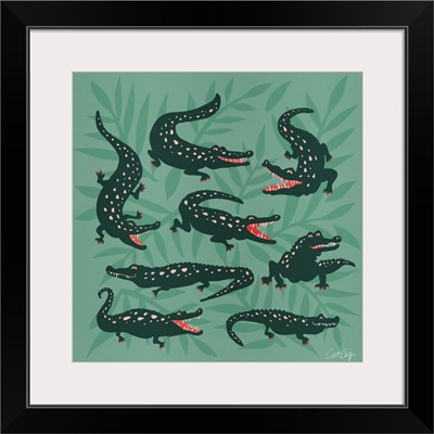 Alligator Collection Green