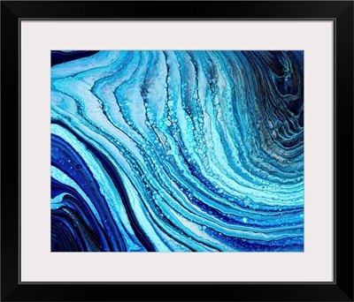 Bright Blue Abstract 49