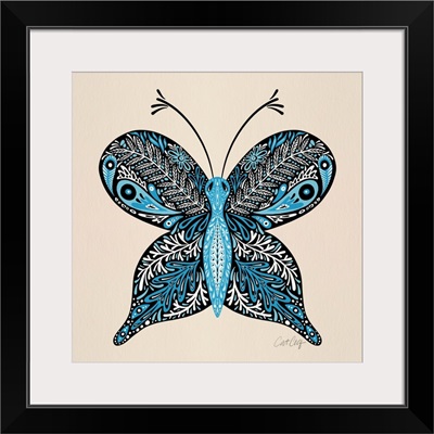 Butterfly Intricacies - Blue