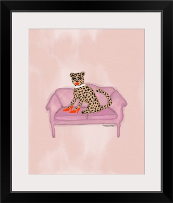 Cheetah On The Couch