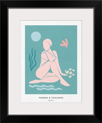Coastal Matisse  Modern Pastel 1