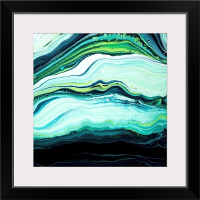 Green And Aqua Abstract 39
