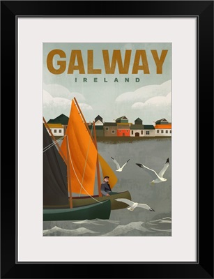 Travel Poster Galway