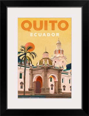 Travel Poster Quito