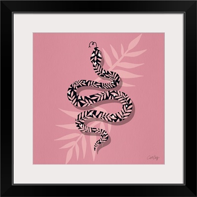 Tropical Serpent Dusty Rose