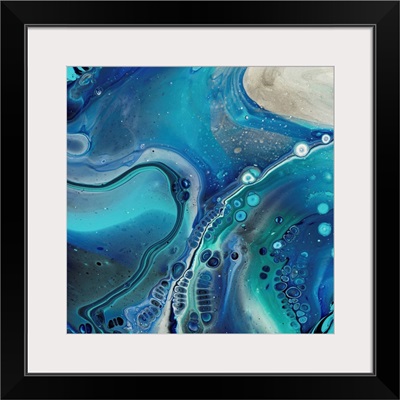 Turquoise Abstract 8