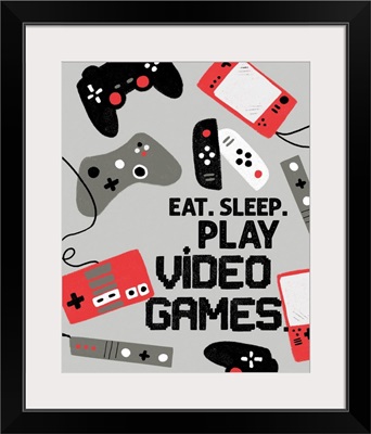 XOXO - Eat Sleep Play Video Games