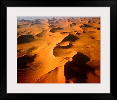 Aerial View Of Sand Dunes, Sossusvlei, Namibia, Africa