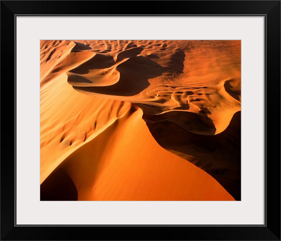 Aerial View Of Sand Dunes, Sossusvlei, Namibia, Africa