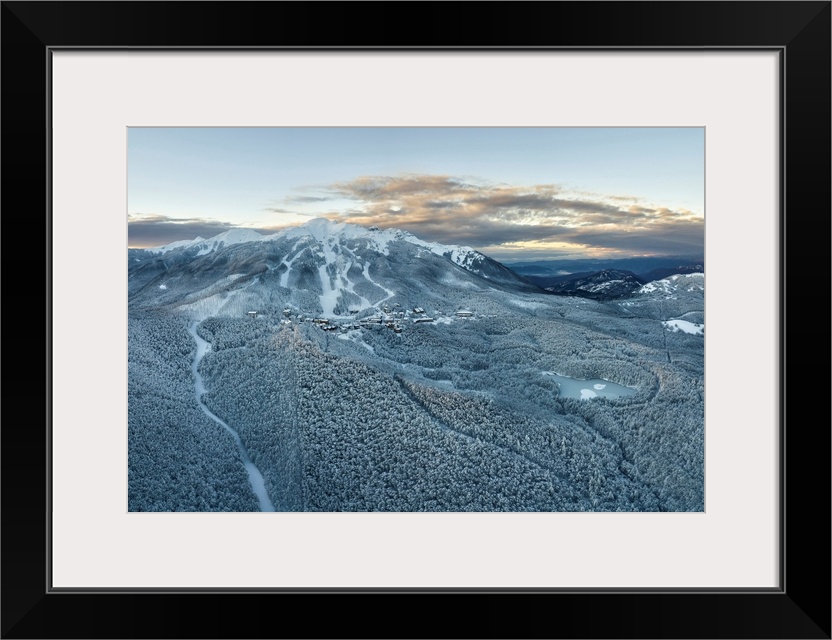 Aerial View Of The Mountain, Municipality Of Ventasso, Reggio Emilia Province, Emilia Romagna District, Italy