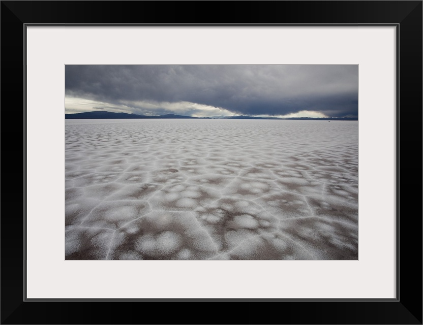 Argentina, Jujuy Province, Salinas Grande salt pan, elevation 3350 meters, 525 sq kms