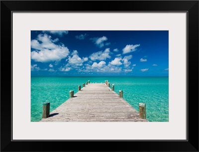 Bahamas, Eleuthera Island, Tarpum Bay, town pier