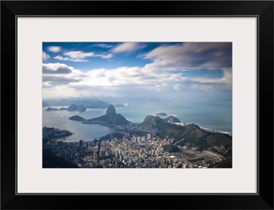 Brazil, Rio De Janeiro, Cosme Velho, Sugar Loaf mountain