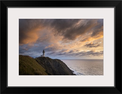 Cape Byron Lighthouse At Sunrise, Byron Bay, New South Wales, Australia