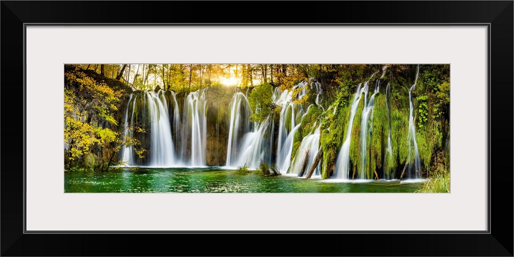 Cascading Waterfall, Plitvice National Park, Croatia