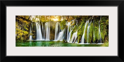 Cascading Waterfall, Plitvice National Park, Croatia