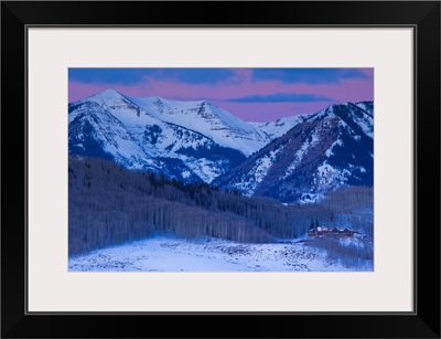 Colorado, Crested Butte, Ruby Range Mountains