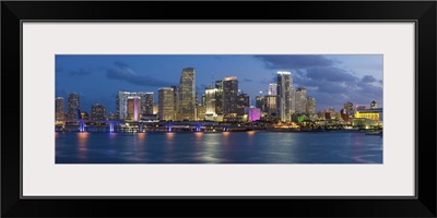 Downtown Miami skyline, Miami, Florida, North America