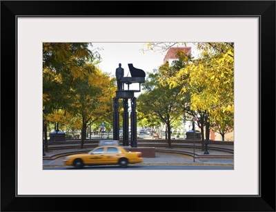 Duke Ellington Statue, Frawley Circle, Harlem, Manhattan, New York City