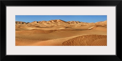 Dune Landscape In Rub Al-Khali, Oman, Dhofar, Ramlat Al Hashman, Rub Al-Khali