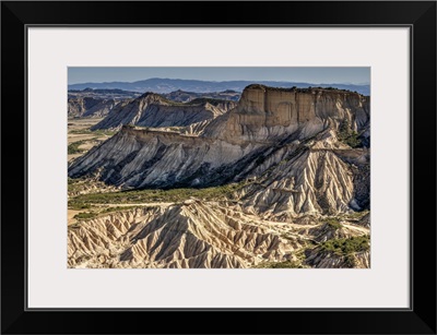 El Rallon Rock Formations, Bardenas Reales Badlands, Navarre, Spain