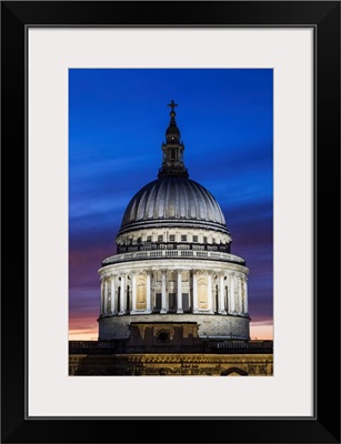 England, London, City Of London, St. Pauls Cathedral, The Dome